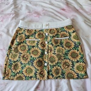 Sister Jane Sunflower Mini Skirt